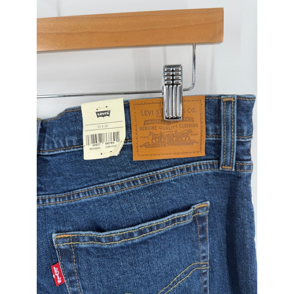 Levi's 728 High-Rise Wide Leg Women 33 Blue Vintage Stretch Denim - Picture 5 of 11